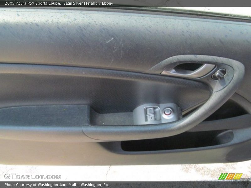 Satin Silver Metallic / Ebony 2005 Acura RSX Sports Coupe