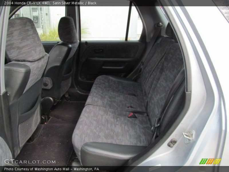 Satin Silver Metallic / Black 2004 Honda CR-V LX 4WD