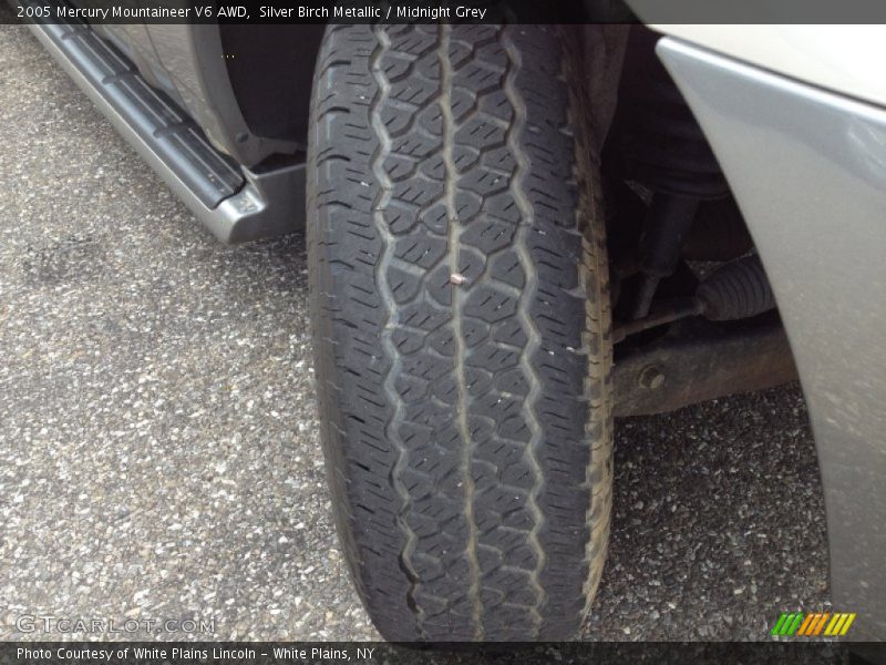 Silver Birch Metallic / Midnight Grey 2005 Mercury Mountaineer V6 AWD