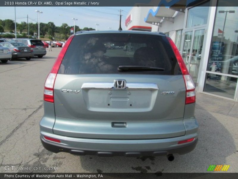 Opal Sage Metallic / Ivory 2010 Honda CR-V EX AWD
