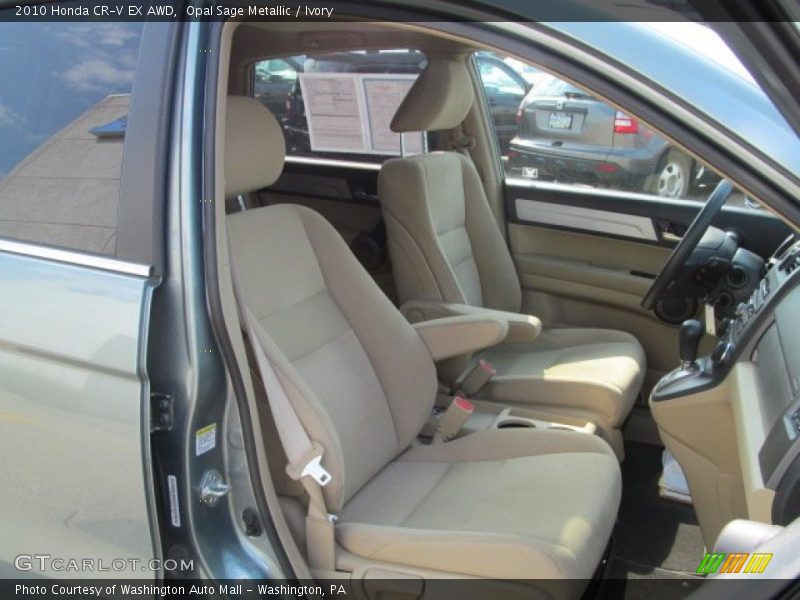 Opal Sage Metallic / Ivory 2010 Honda CR-V EX AWD