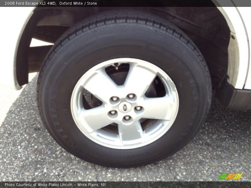 Oxford White / Stone 2008 Ford Escape XLS 4WD