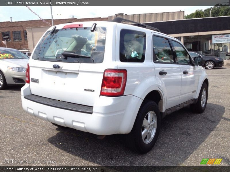 Oxford White / Stone 2008 Ford Escape XLS 4WD
