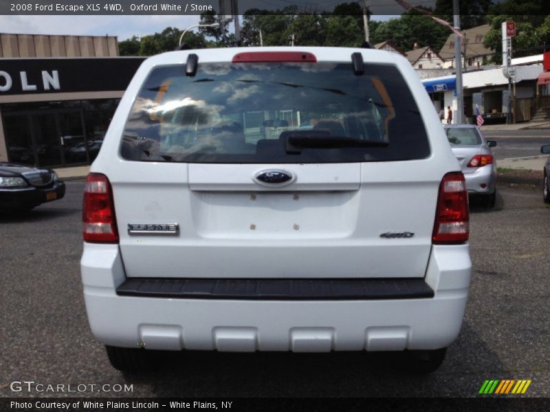 Oxford White / Stone 2008 Ford Escape XLS 4WD