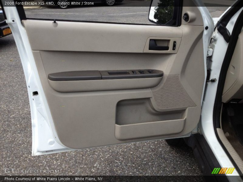 Oxford White / Stone 2008 Ford Escape XLS 4WD