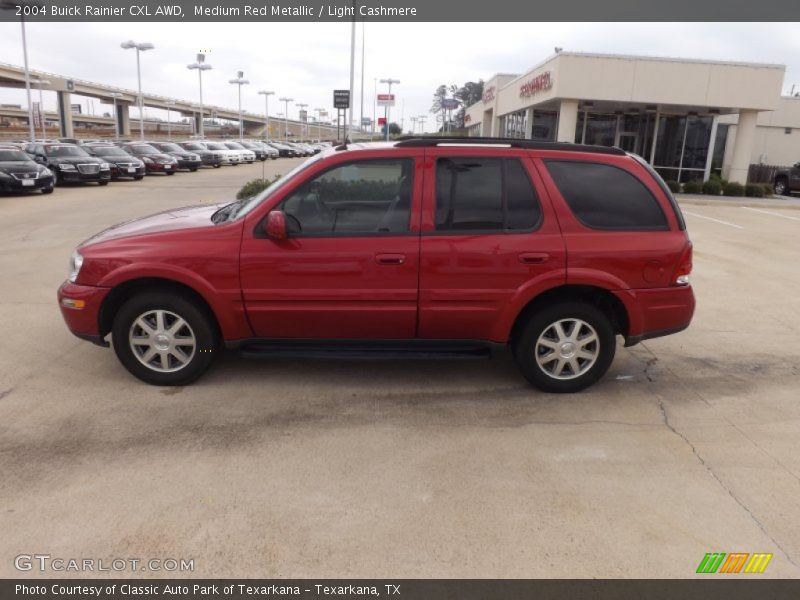 Medium Red Metallic / Light Cashmere 2004 Buick Rainier CXL AWD