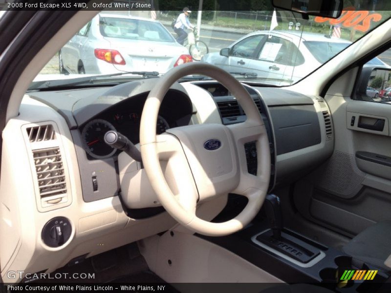 Oxford White / Stone 2008 Ford Escape XLS 4WD