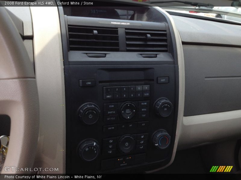 Oxford White / Stone 2008 Ford Escape XLS 4WD