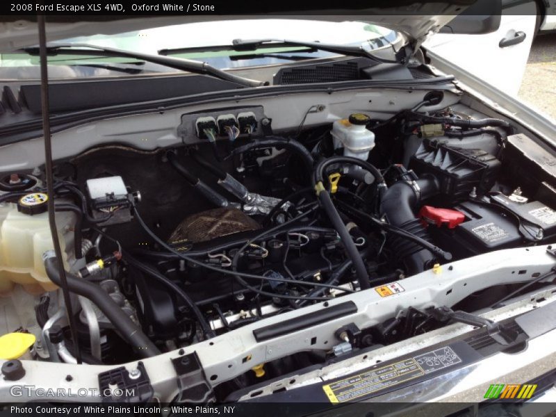 Oxford White / Stone 2008 Ford Escape XLS 4WD