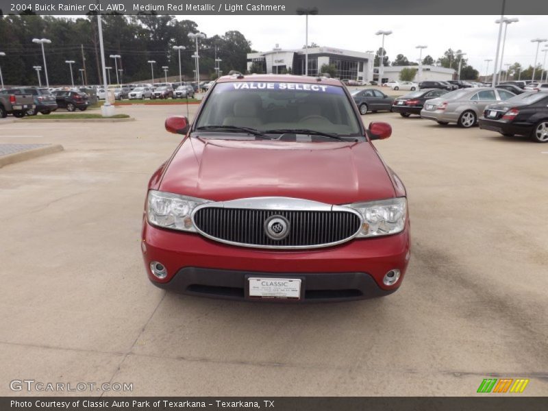 Medium Red Metallic / Light Cashmere 2004 Buick Rainier CXL AWD