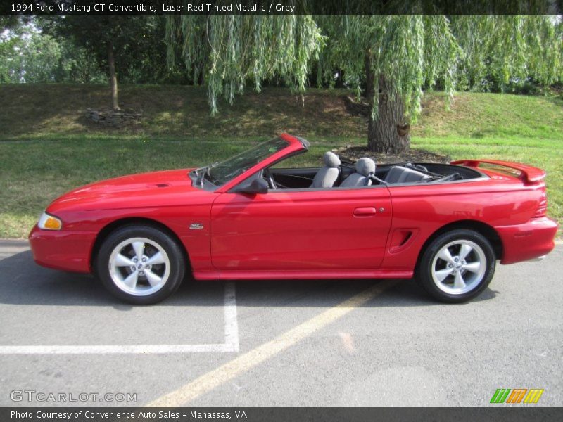  1994 Mustang GT Convertible Laser Red Tinted Metallic