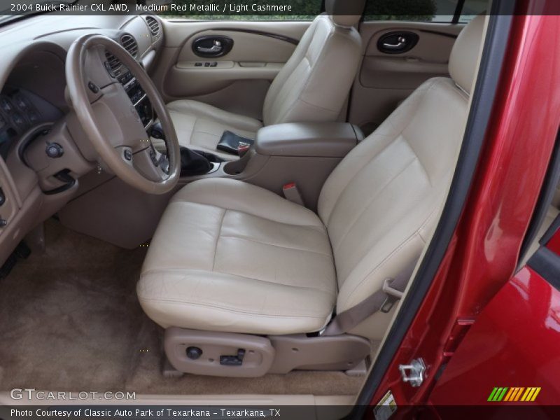 Medium Red Metallic / Light Cashmere 2004 Buick Rainier CXL AWD