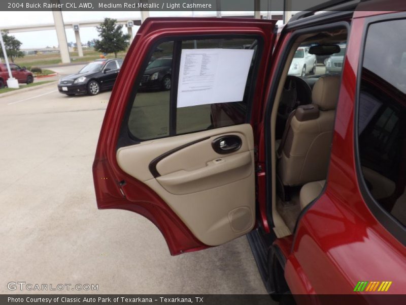 Medium Red Metallic / Light Cashmere 2004 Buick Rainier CXL AWD
