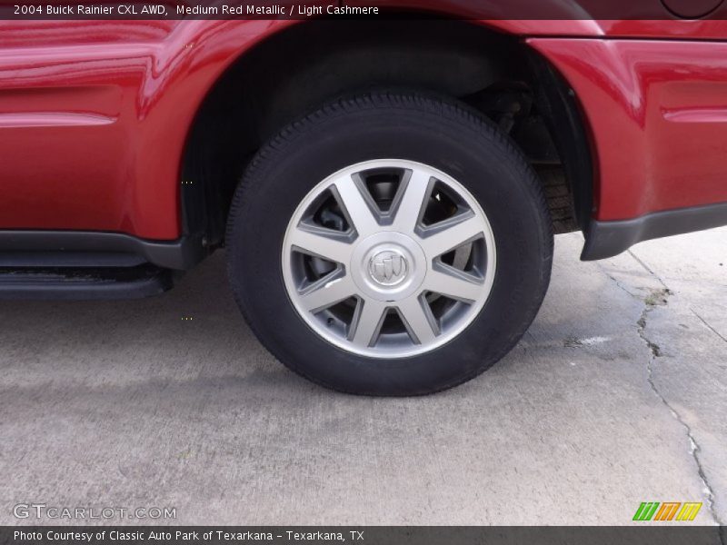 Medium Red Metallic / Light Cashmere 2004 Buick Rainier CXL AWD