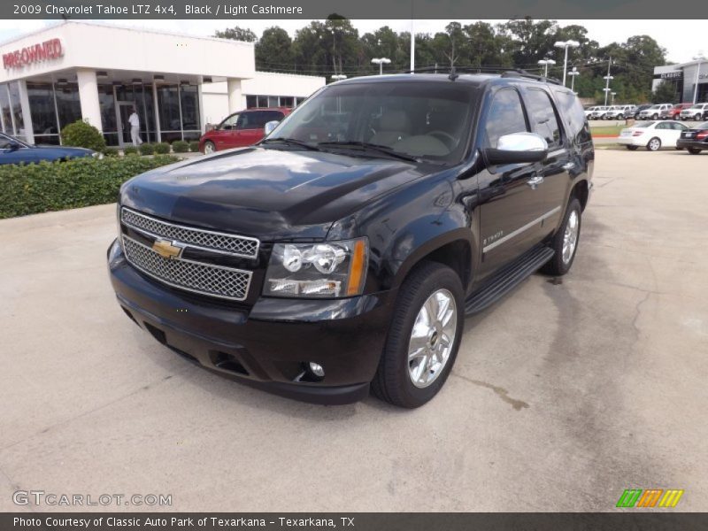 Black / Light Cashmere 2009 Chevrolet Tahoe LTZ 4x4