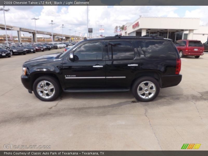 Black / Light Cashmere 2009 Chevrolet Tahoe LTZ 4x4