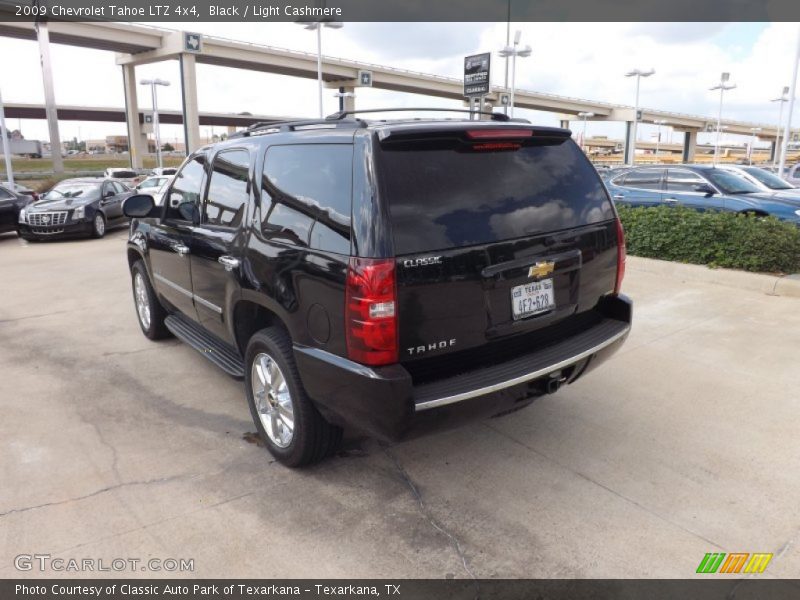 Black / Light Cashmere 2009 Chevrolet Tahoe LTZ 4x4