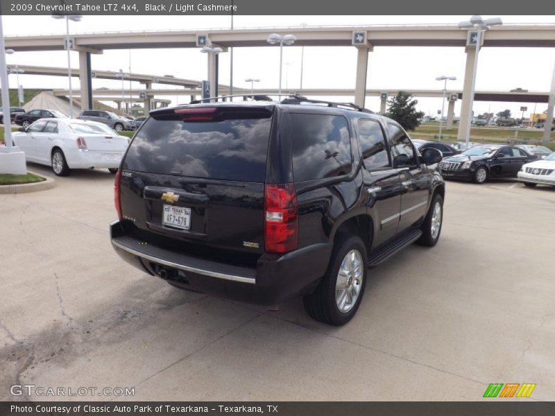 Black / Light Cashmere 2009 Chevrolet Tahoe LTZ 4x4