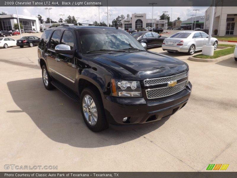 Black / Light Cashmere 2009 Chevrolet Tahoe LTZ 4x4