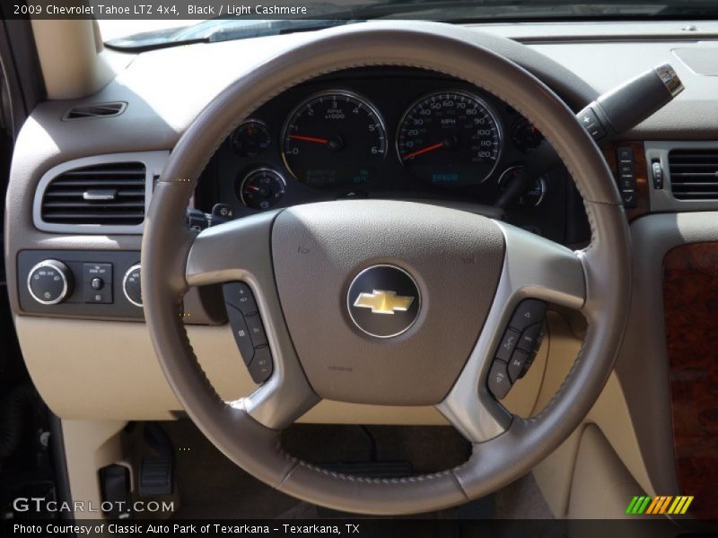 Black / Light Cashmere 2009 Chevrolet Tahoe LTZ 4x4