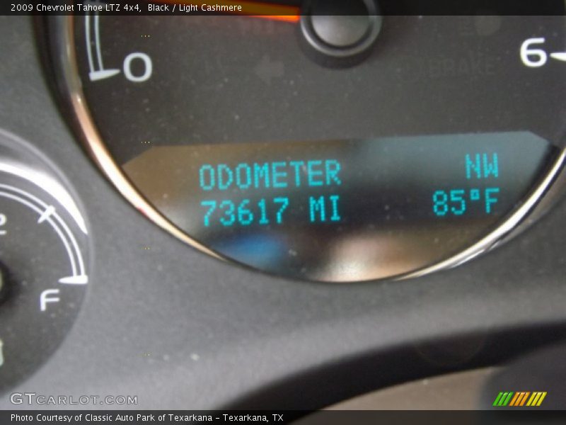 Black / Light Cashmere 2009 Chevrolet Tahoe LTZ 4x4