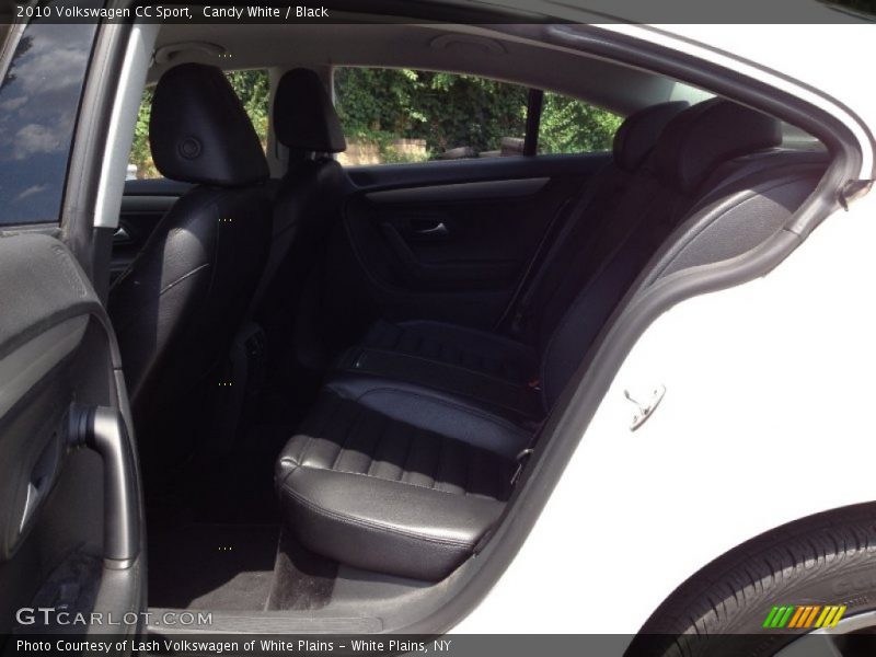 Candy White / Black 2010 Volkswagen CC Sport