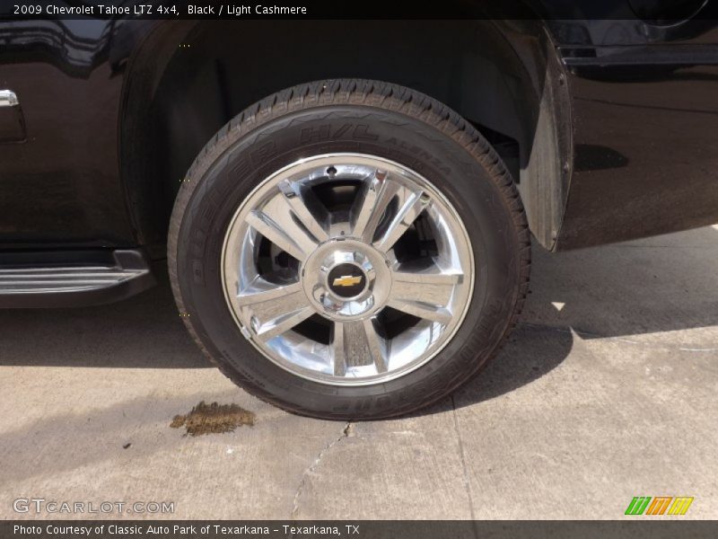 Black / Light Cashmere 2009 Chevrolet Tahoe LTZ 4x4