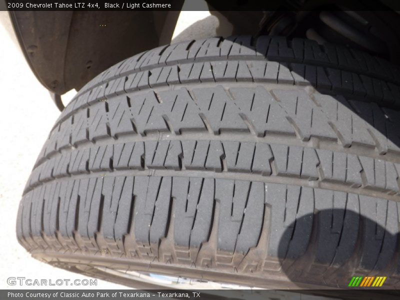 Black / Light Cashmere 2009 Chevrolet Tahoe LTZ 4x4