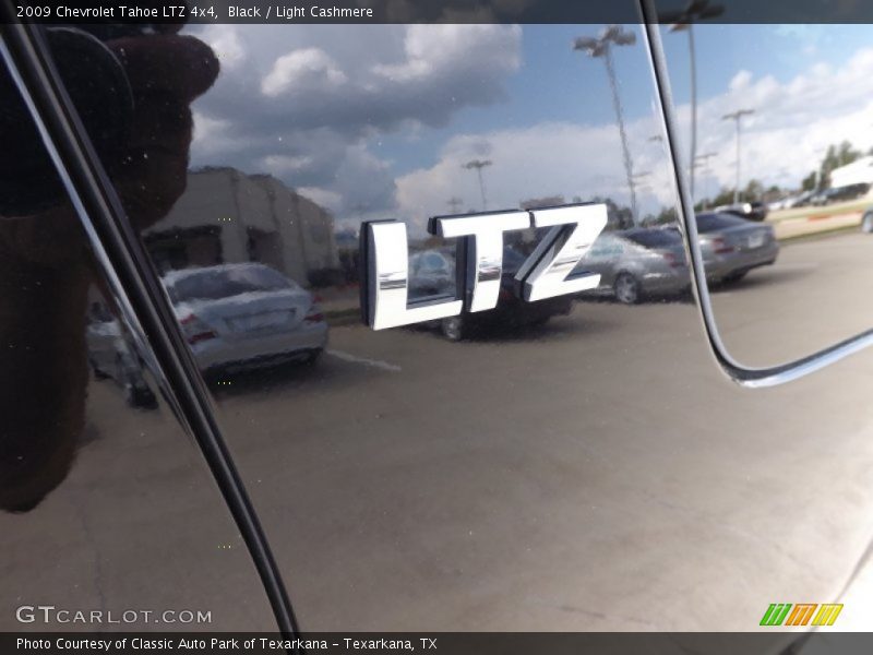 Black / Light Cashmere 2009 Chevrolet Tahoe LTZ 4x4