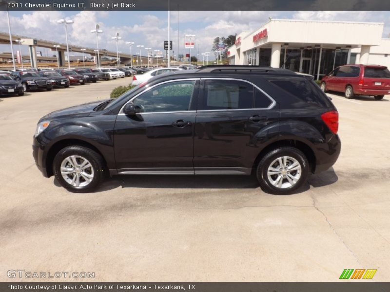 Black / Jet Black 2011 Chevrolet Equinox LT
