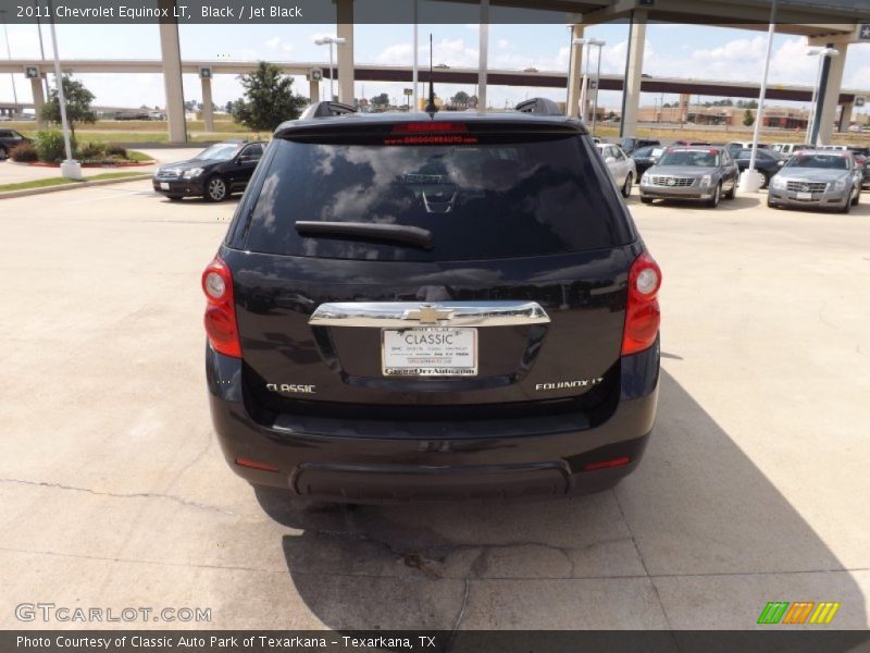 Black / Jet Black 2011 Chevrolet Equinox LT