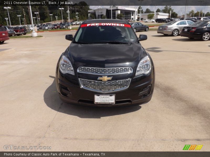 Black / Jet Black 2011 Chevrolet Equinox LT