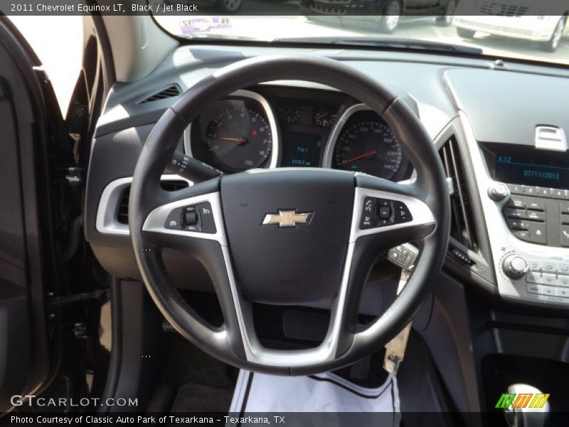 Black / Jet Black 2011 Chevrolet Equinox LT