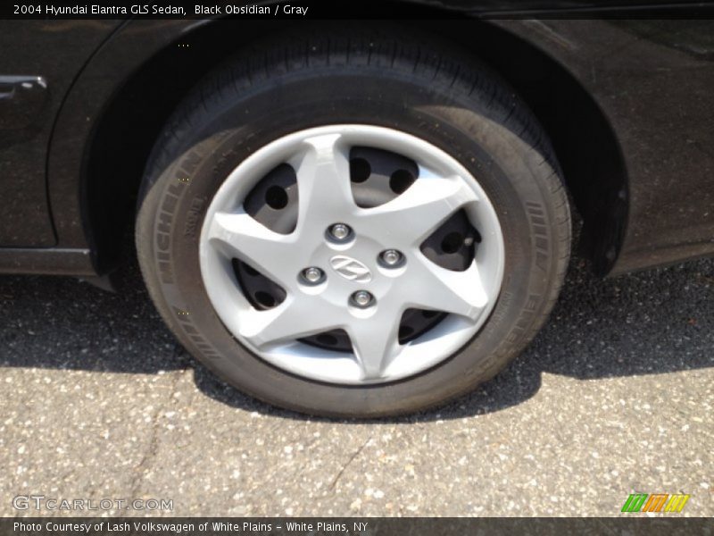 Black Obsidian / Gray 2004 Hyundai Elantra GLS Sedan