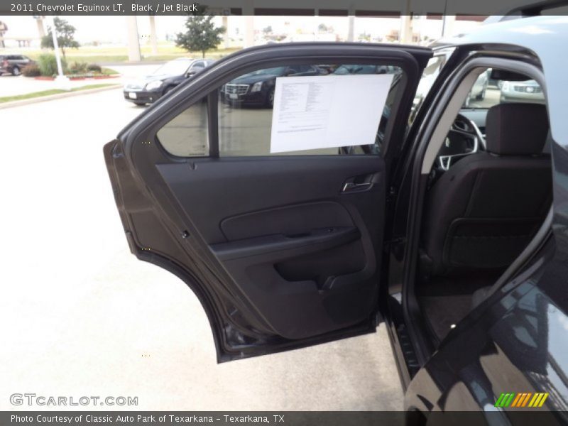 Black / Jet Black 2011 Chevrolet Equinox LT
