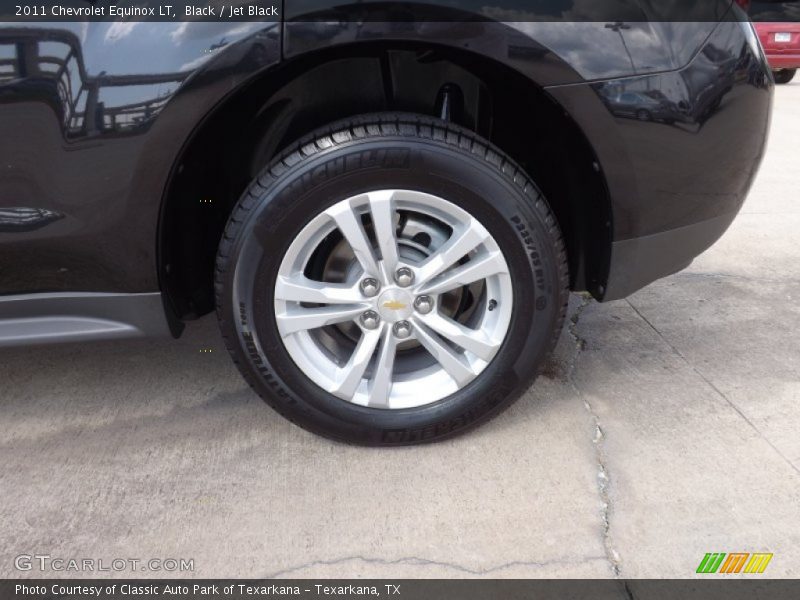 Black / Jet Black 2011 Chevrolet Equinox LT