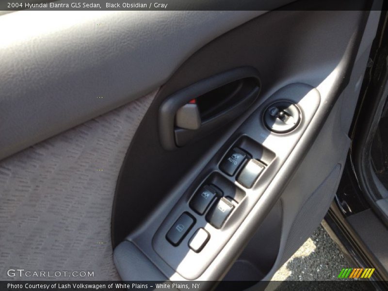 Black Obsidian / Gray 2004 Hyundai Elantra GLS Sedan