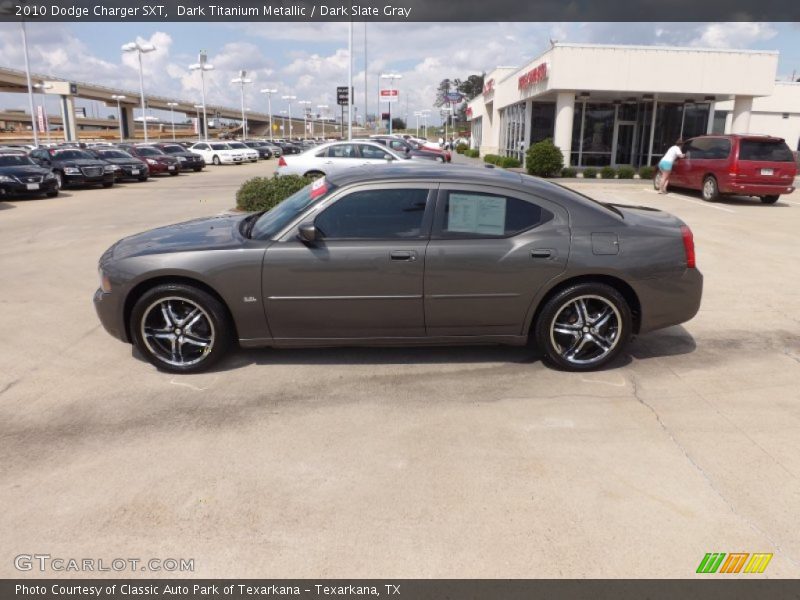 Dark Titanium Metallic / Dark Slate Gray 2010 Dodge Charger SXT