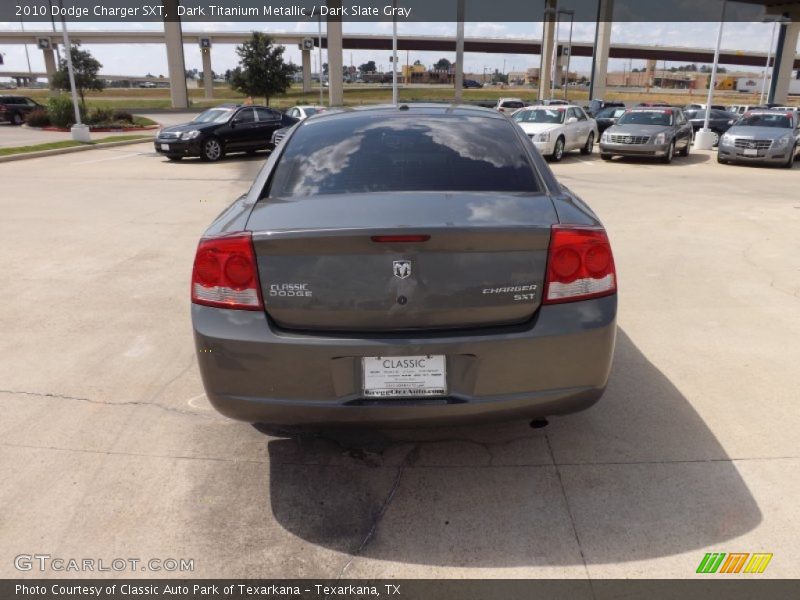 Dark Titanium Metallic / Dark Slate Gray 2010 Dodge Charger SXT