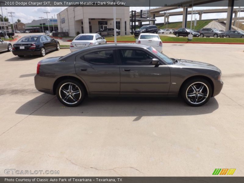 Dark Titanium Metallic / Dark Slate Gray 2010 Dodge Charger SXT