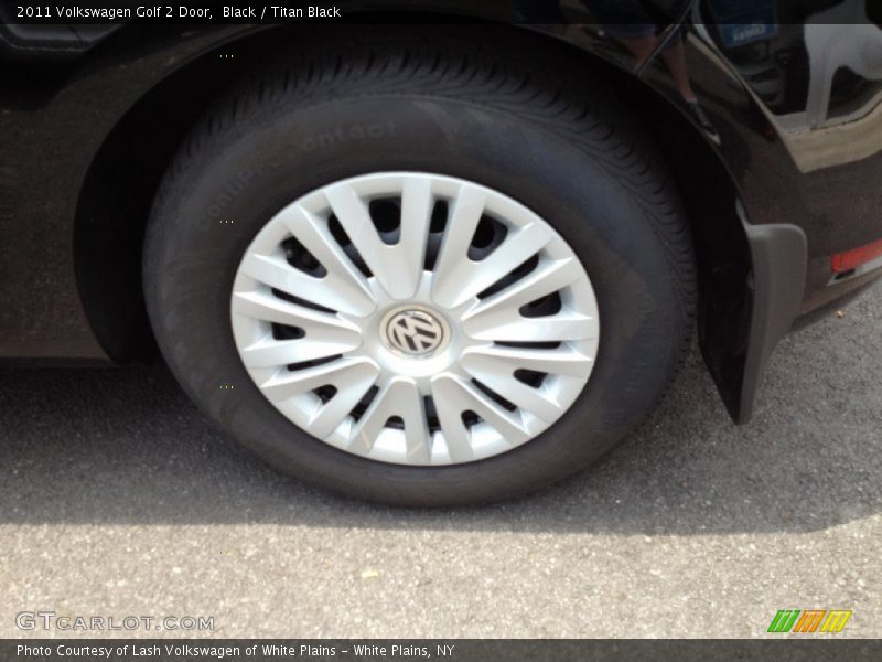 Black / Titan Black 2011 Volkswagen Golf 2 Door