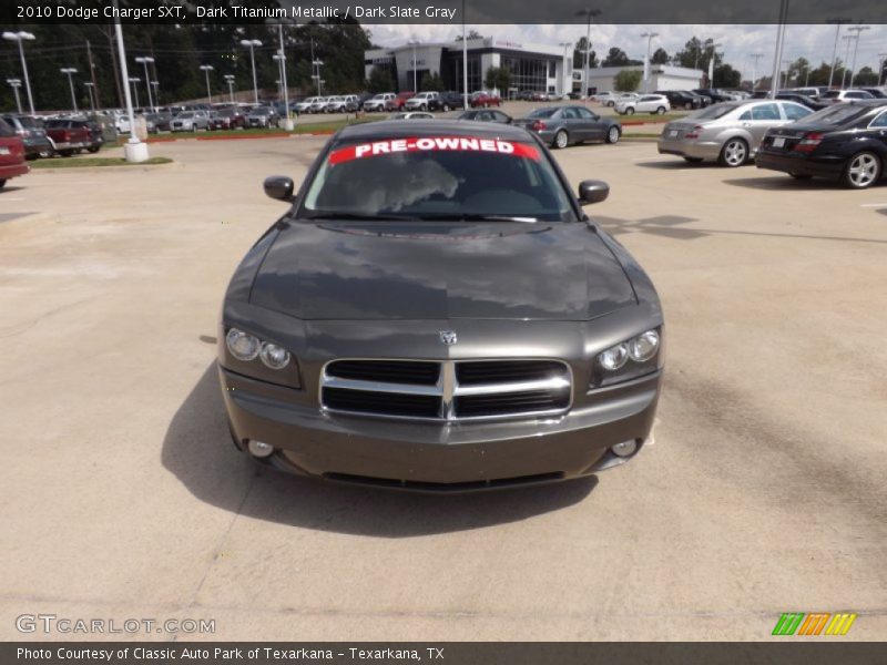 Dark Titanium Metallic / Dark Slate Gray 2010 Dodge Charger SXT