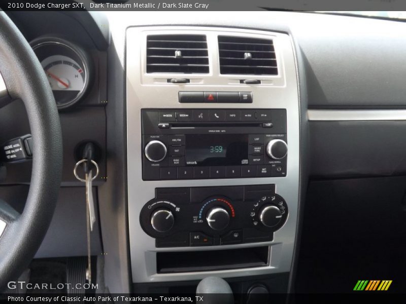 Dark Titanium Metallic / Dark Slate Gray 2010 Dodge Charger SXT