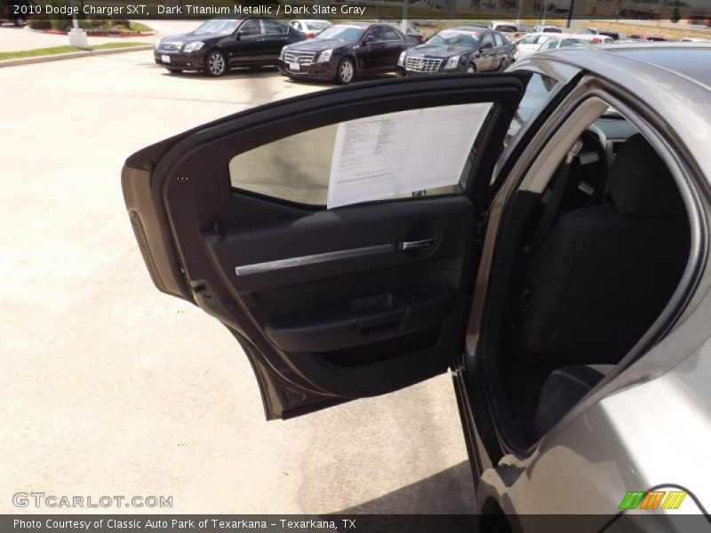 Dark Titanium Metallic / Dark Slate Gray 2010 Dodge Charger SXT