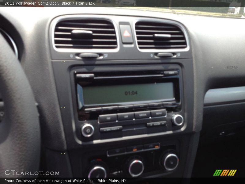 Black / Titan Black 2011 Volkswagen Golf 2 Door