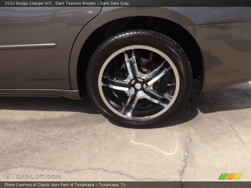 Dark Titanium Metallic / Dark Slate Gray 2010 Dodge Charger SXT