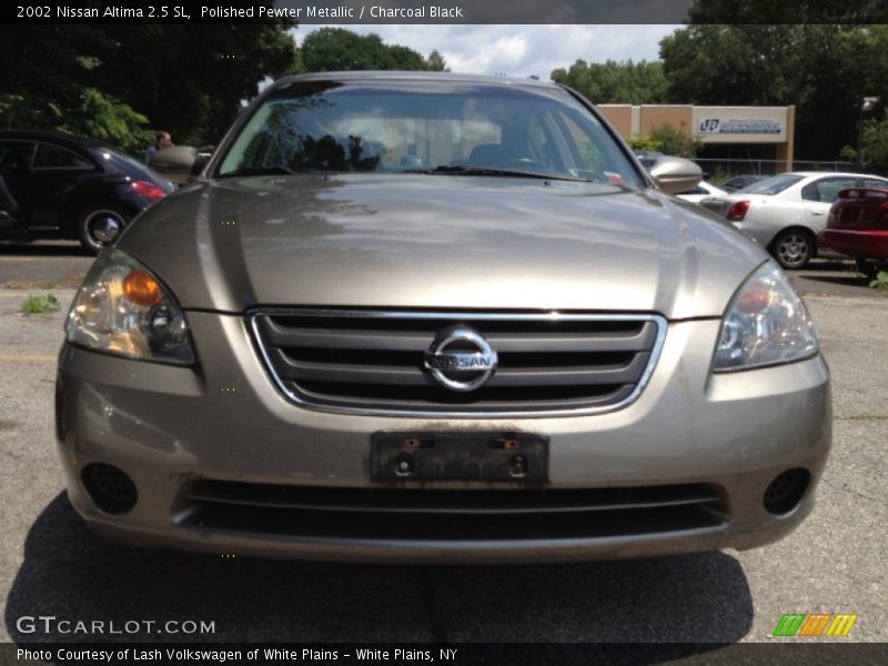 Polished Pewter Metallic / Charcoal Black 2002 Nissan Altima 2.5 SL