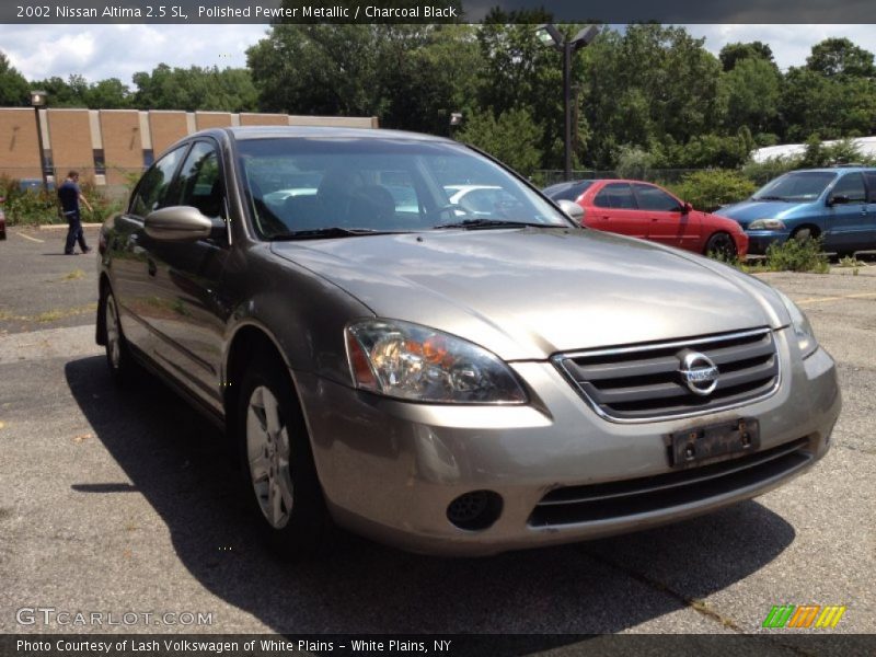 Polished Pewter Metallic / Charcoal Black 2002 Nissan Altima 2.5 SL