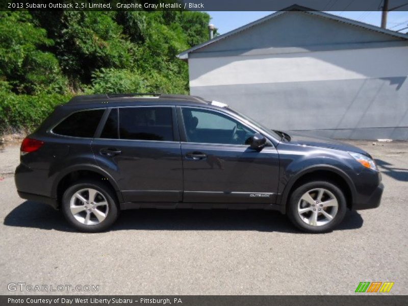 Graphite Gray Metallic / Black 2013 Subaru Outback 2.5i Limited