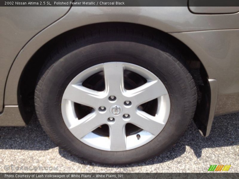 Polished Pewter Metallic / Charcoal Black 2002 Nissan Altima 2.5 SL